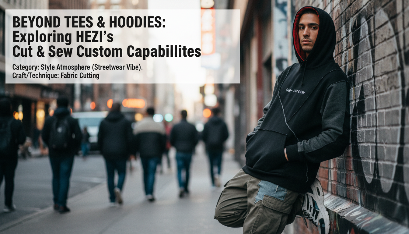 Beyond Tees & Hoodies: Exploring HEZI‘s Cut and Sew Custom Capabilities