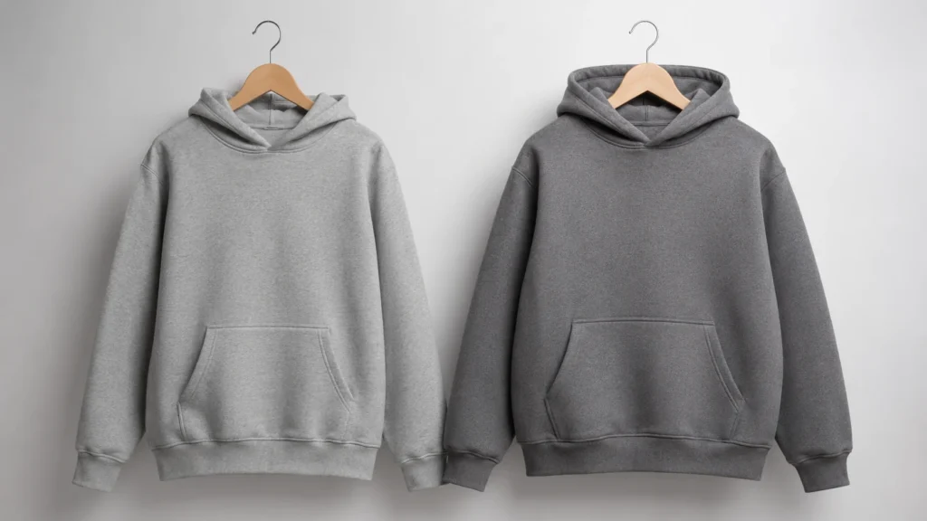 300gsm vs 500gsm fleece hoodie