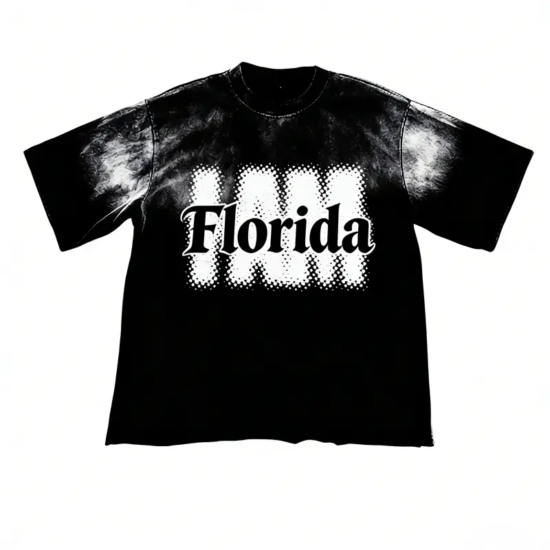 Distinct Acid Wash Oversized Tees Every Streetwear Brand Should Customize Right Now
