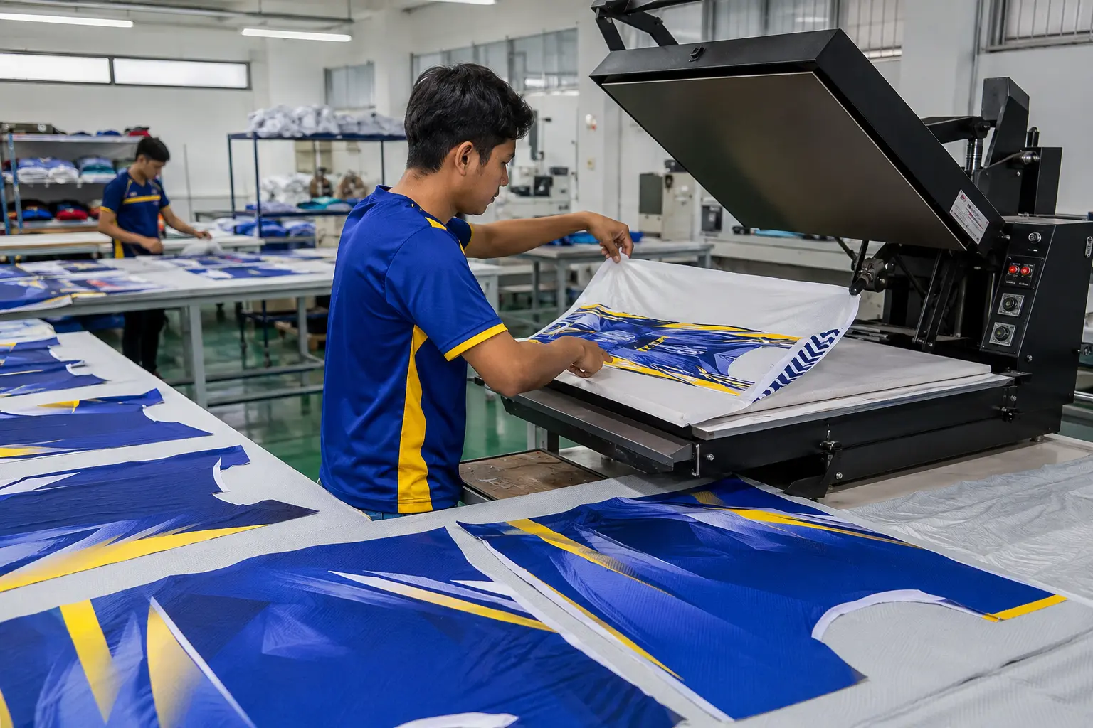 sublimation printing for custom soccer jerseys manufacturer